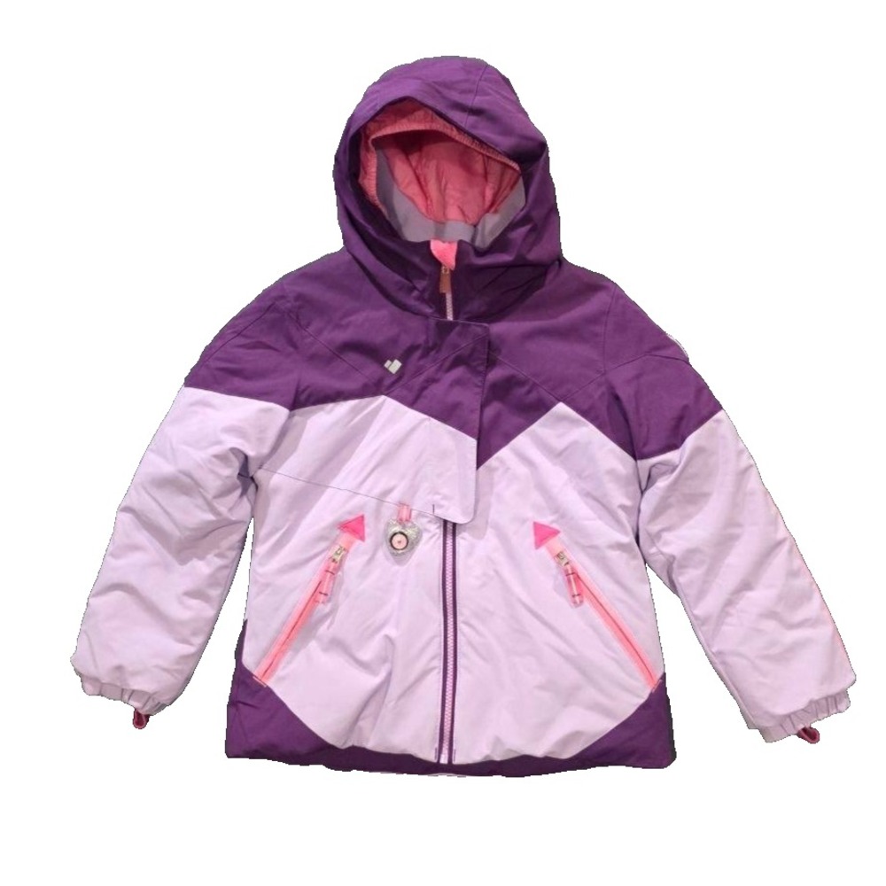 Obermeyer Kids Womens Lissa Jacket Waterproof & Breathable Hooded Size 7 A011434